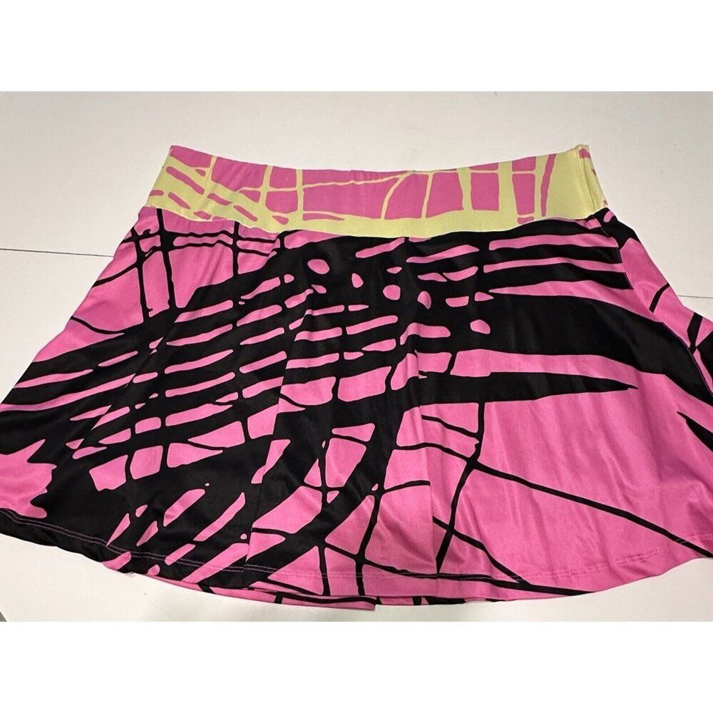 Simplicite Jamie Sadock Skort   Size XL Golf Tennis Pickleball Stretch Colorful